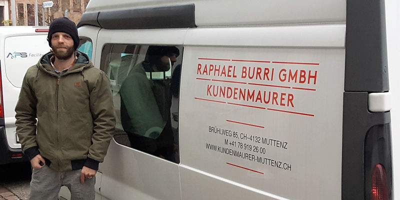 Raphael Burri GmbH - Kundenmaurer